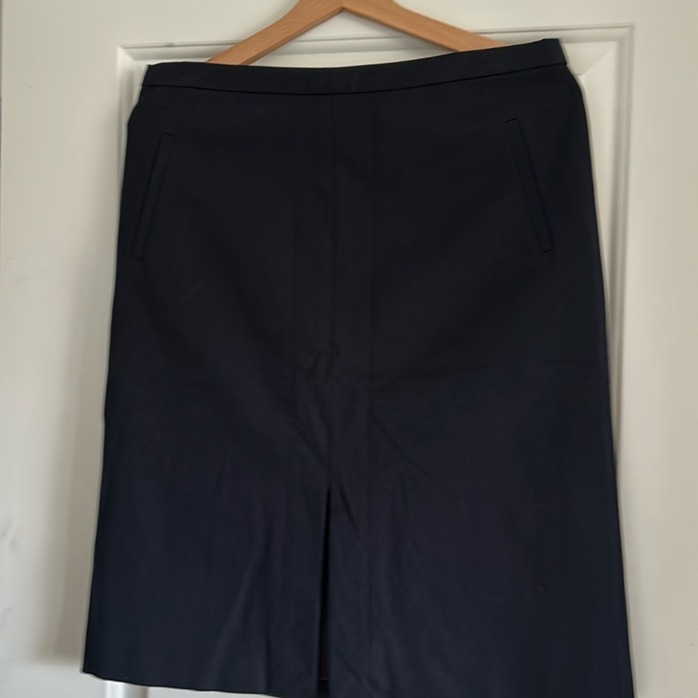 NWT: Align Navy Blue Cotton JCrew Skirt